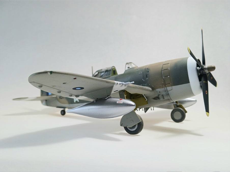 Thunderbolt Mk. I. RAF No. 135 Squadron. Chittagong, India 1944 (Monogram 1/48)
