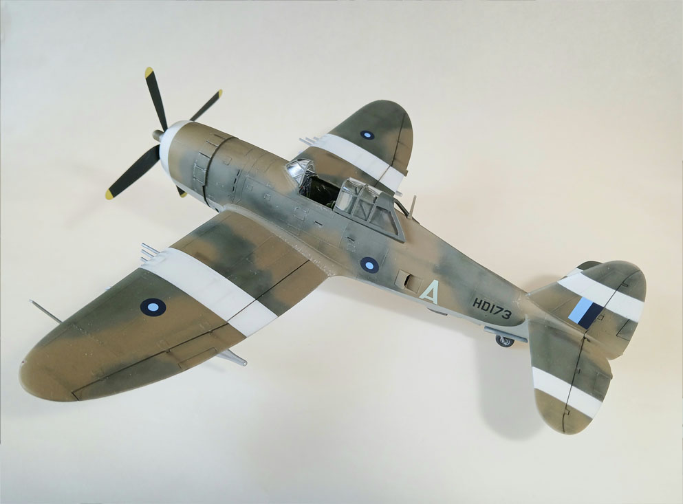 Thunderbolt Mk. I. RAF No. 135 Squadron. Chittagong, India 1944 (Monogram 1/48)
