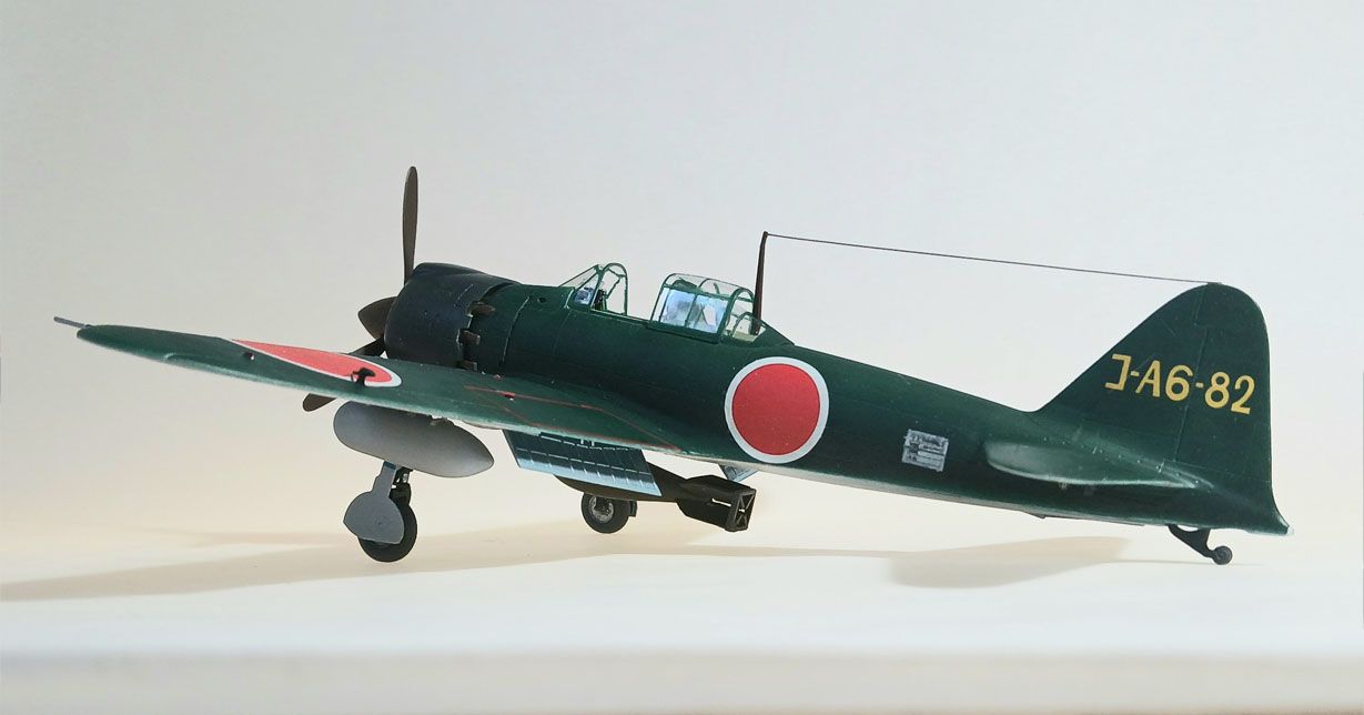 A6M8 Zero Type 54 (Hasegawa 1/48)
Only 2 prototypes built before the war ended
