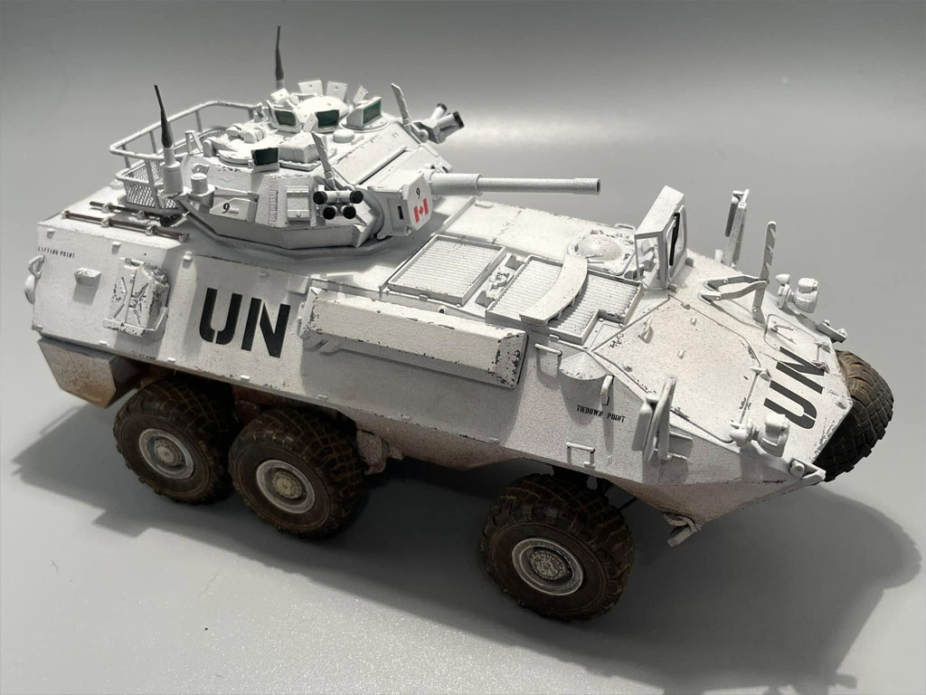 Canadian AVGP Cougar, UN Protection Force, Bosnia 1992 (Trumpeter 1/35)
