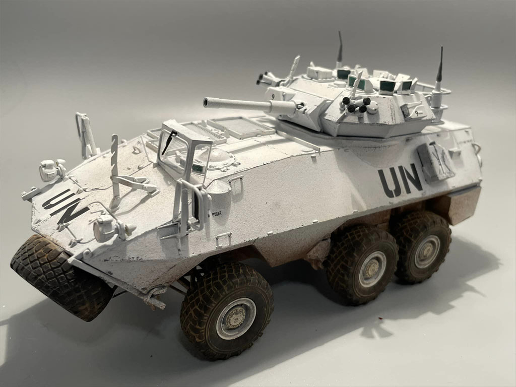 Canadian AVGP Cougar, UN Protection Force, Bosnia 1992 (Trumpeter 1/35)
