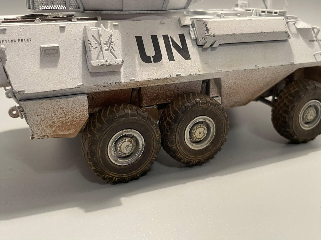 Canadian AVGP Cougar, UN Protection Force, Bosnia 1992 (Trumpeter 1/35)
