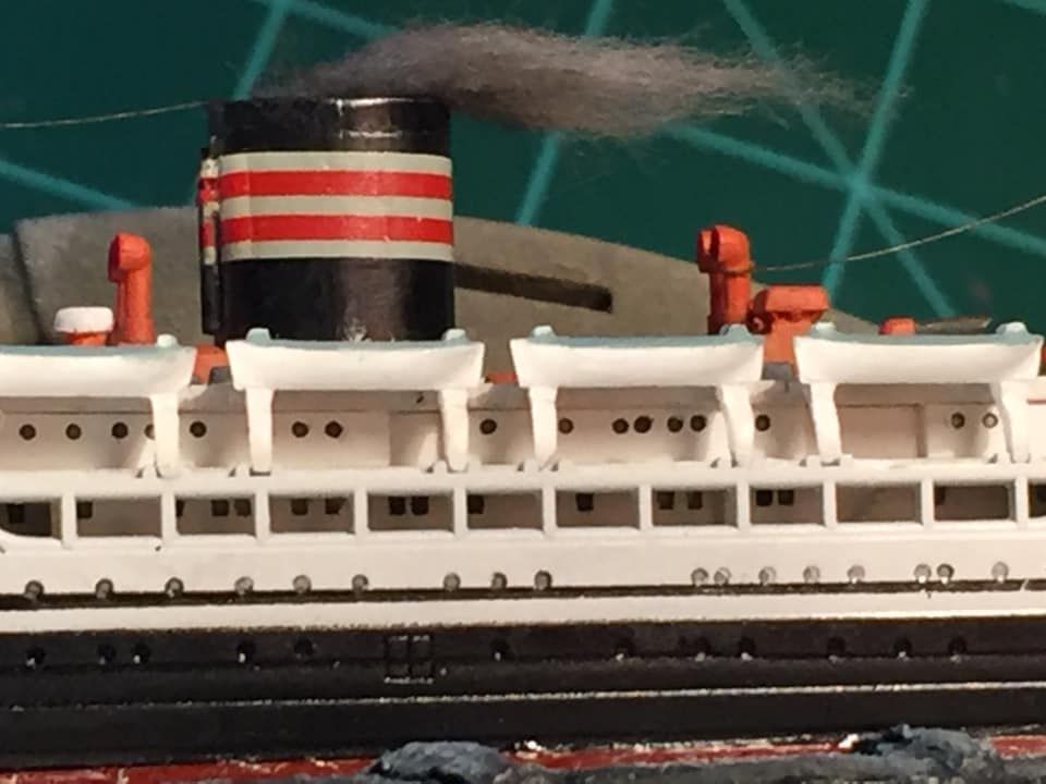 Hikawa Maru (Hasegawa 1/700)
This model shows her as she looked in the 1930s operating passenger service between Yokohama and Seattle/Vancouver.
