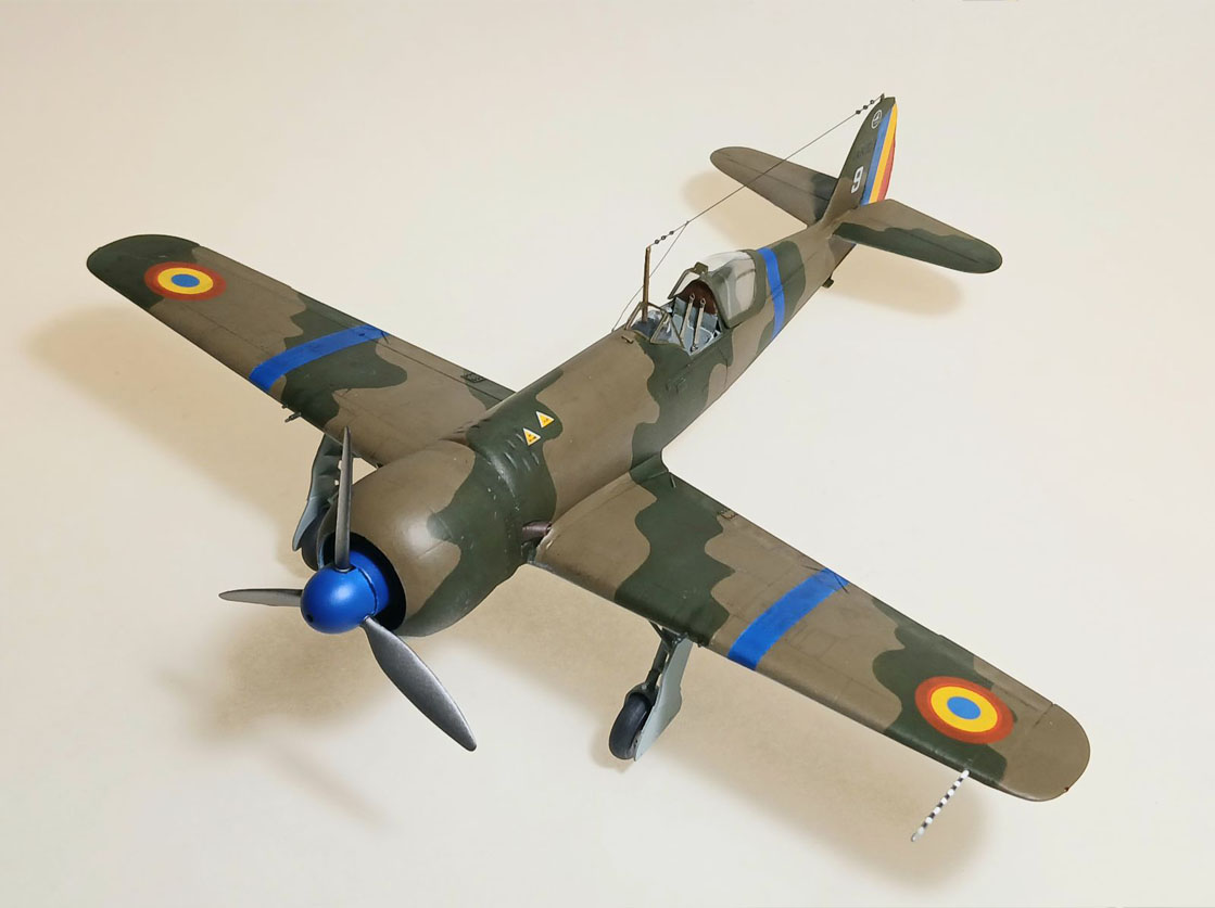 I.A.R. 80 Early Production, No. 8 Group, Flotilla 2 Romanian Air Force, March 1941 (Hobby Boss 1/48)
