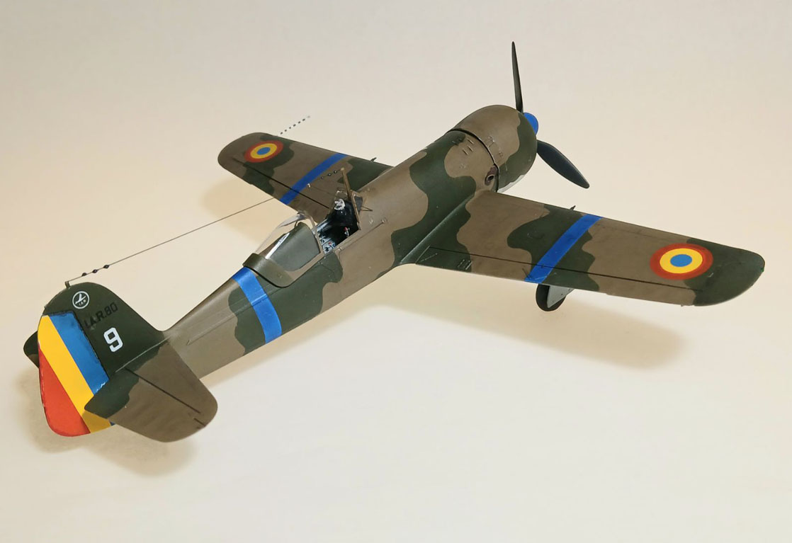 I.A.R. 80 Early Production, No. 8 Group, Flotilla 2 Romanian Air Force, March 1941 (Hobby Boss 1/48)
