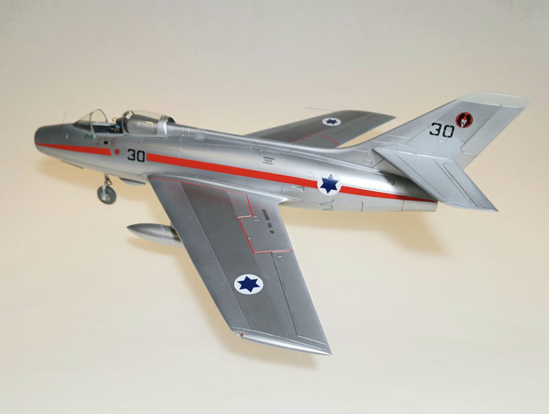 Dassault Mystere IV, 1st Fighter Squadron, Israeli Defense Force 1957 (Hi-Tech 1/48)
