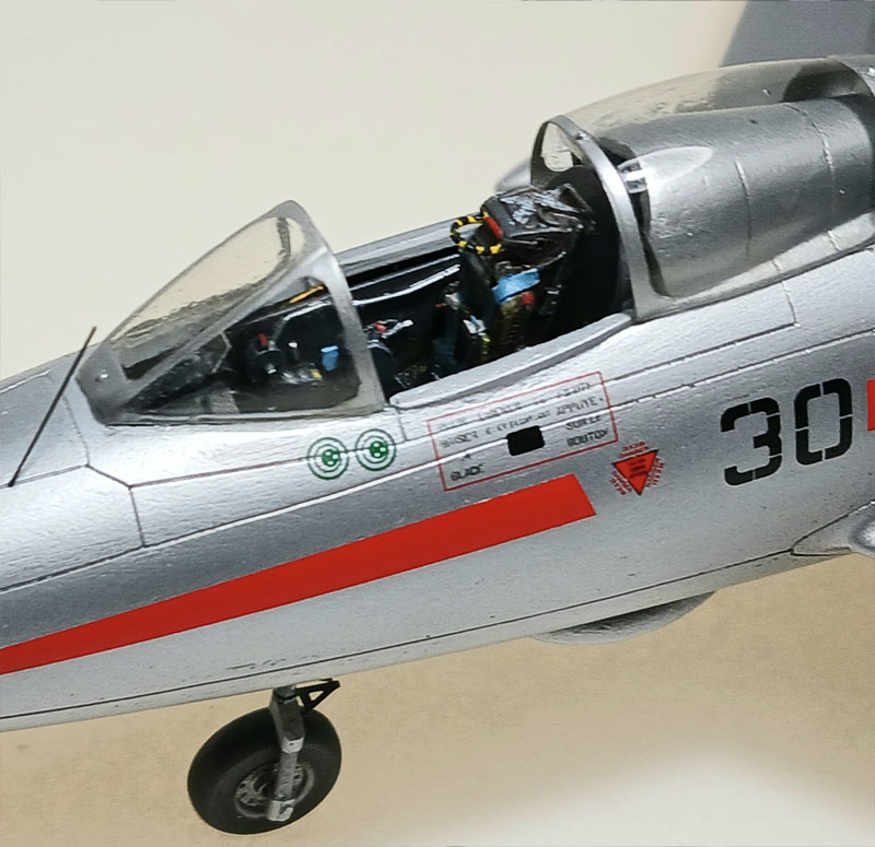 Dassault Mystere IV, 1st Fighter Squadron, Israeli Defense Force 1957 (Hi-Tech 1/48)
