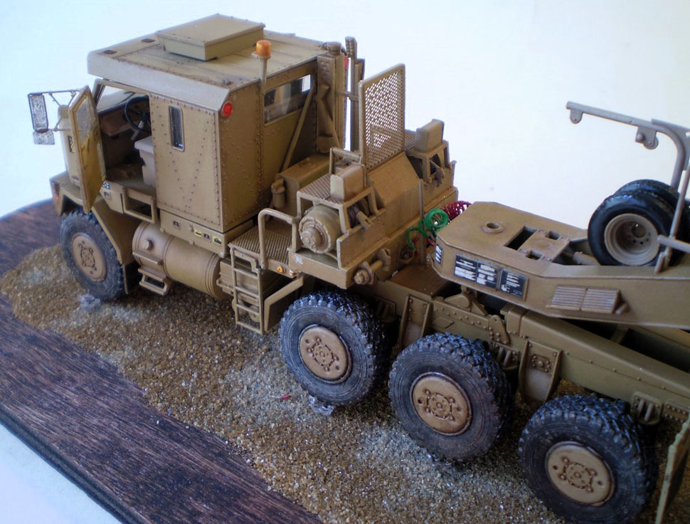 M1070/M1000 70-ton Tank Transporter (Takom 1/72) & M109 (Riich Models 1/72)
