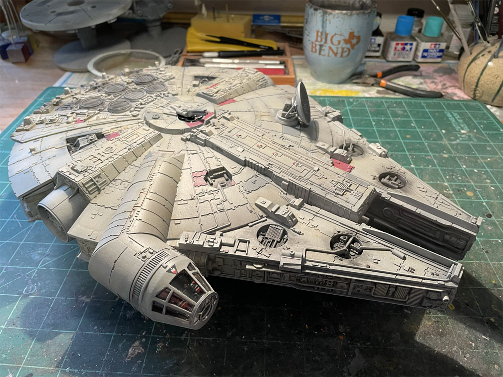 Millennium Falcon, Original Trilogy (Revell 1/72)
