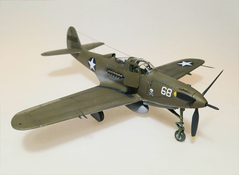P-39N Airacobra, Lt. Bill Fiedler, Guadalcanal, Summer 1943 (Monogram 1/48)
