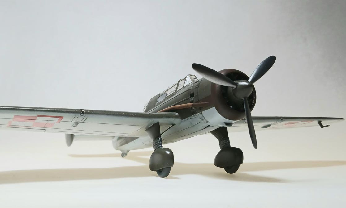 PZL 46 Sum, 2nd Prototype. Poland, Sept. 1939 (Miniplast Vacform 1/48)
