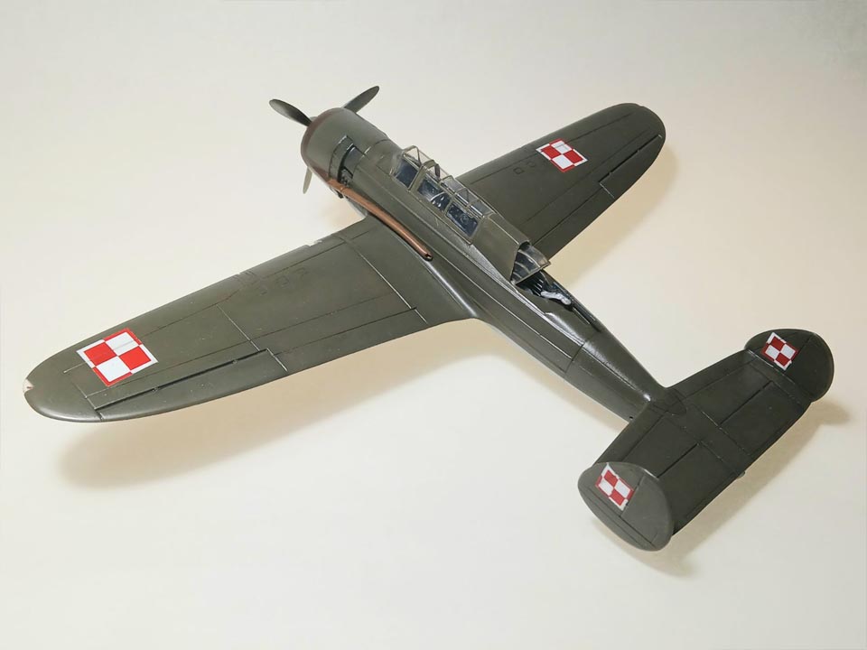 PZL 46 Sum, 2nd Prototype. Poland, Sept. 1939 (Miniplast Vacform 1/48)
