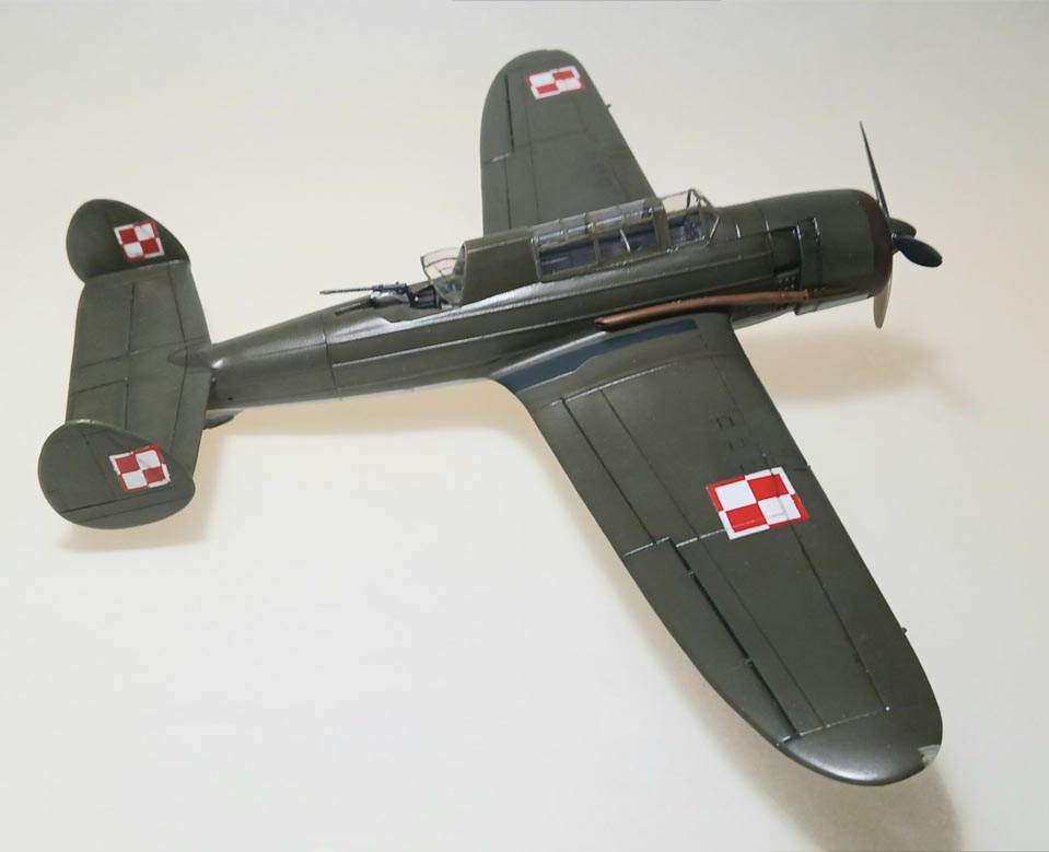 PZL 46 Sum, 2nd Prototype. Poland, Sept. 1939 (Miniplast Vacform 1/48)
