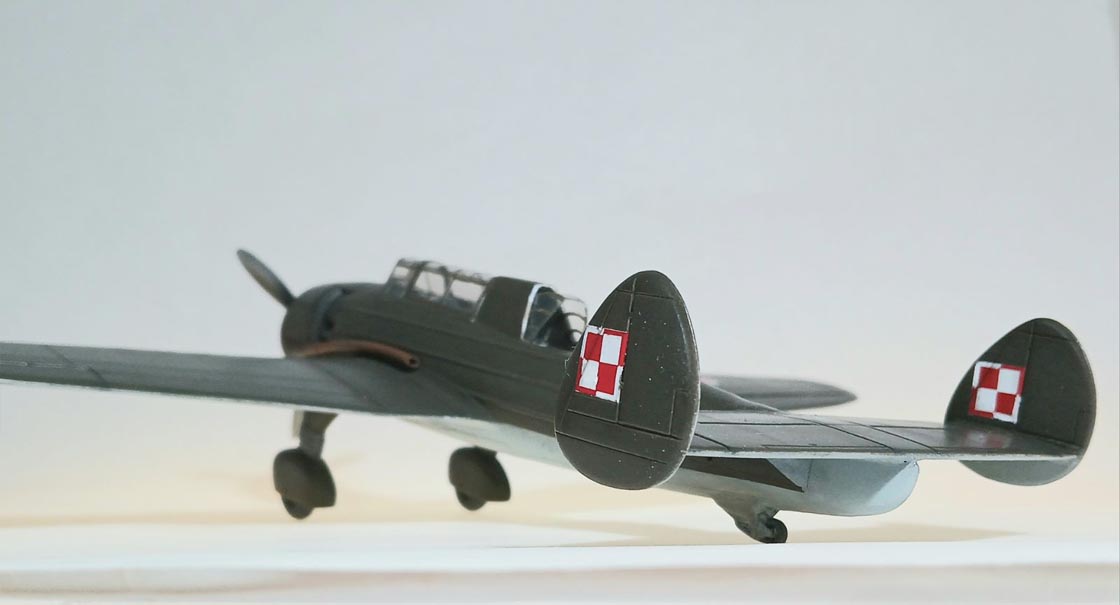 PZL 46 Sum, 2nd Prototype. Poland, Sept. 1939 (Miniplast Vacform 1/48)
