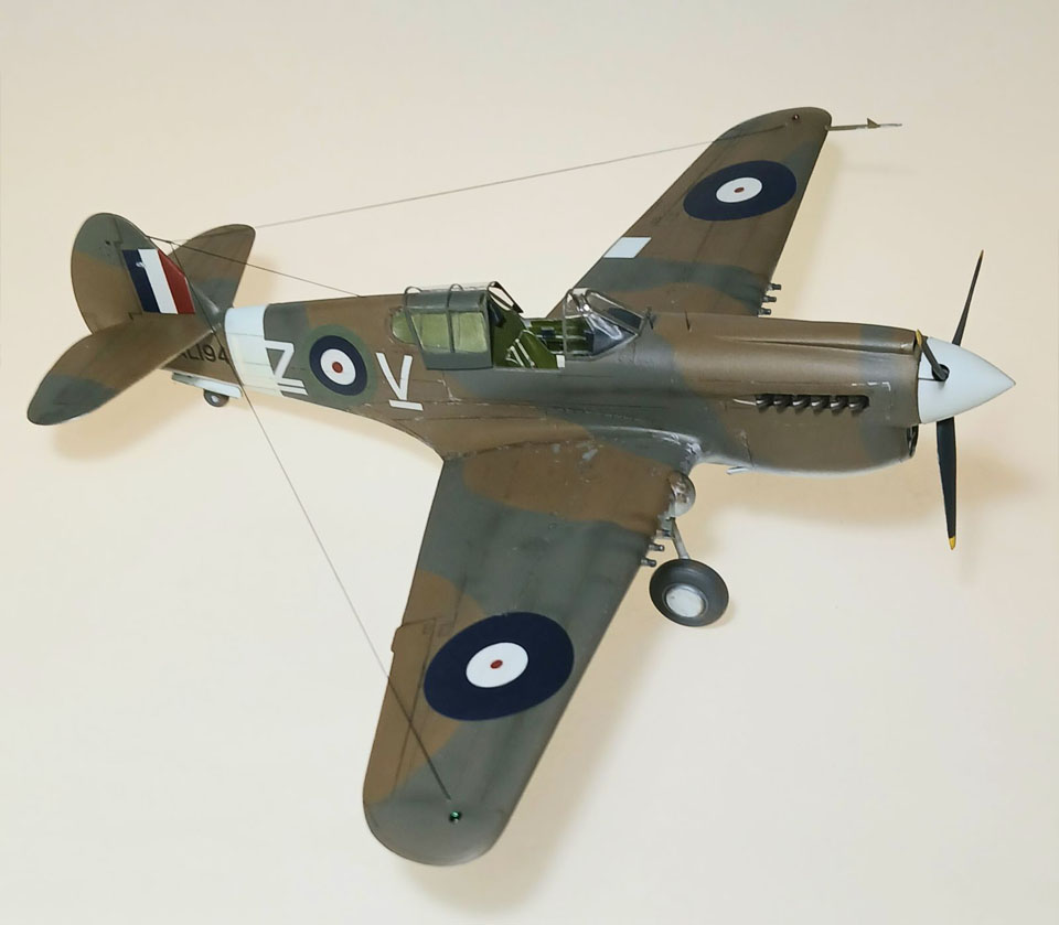 Curtiss Kittyhawk Mk. 1, No. 111 Squadron RCAF, Anchorage, AK July 1942 (AmTech 1/48)
