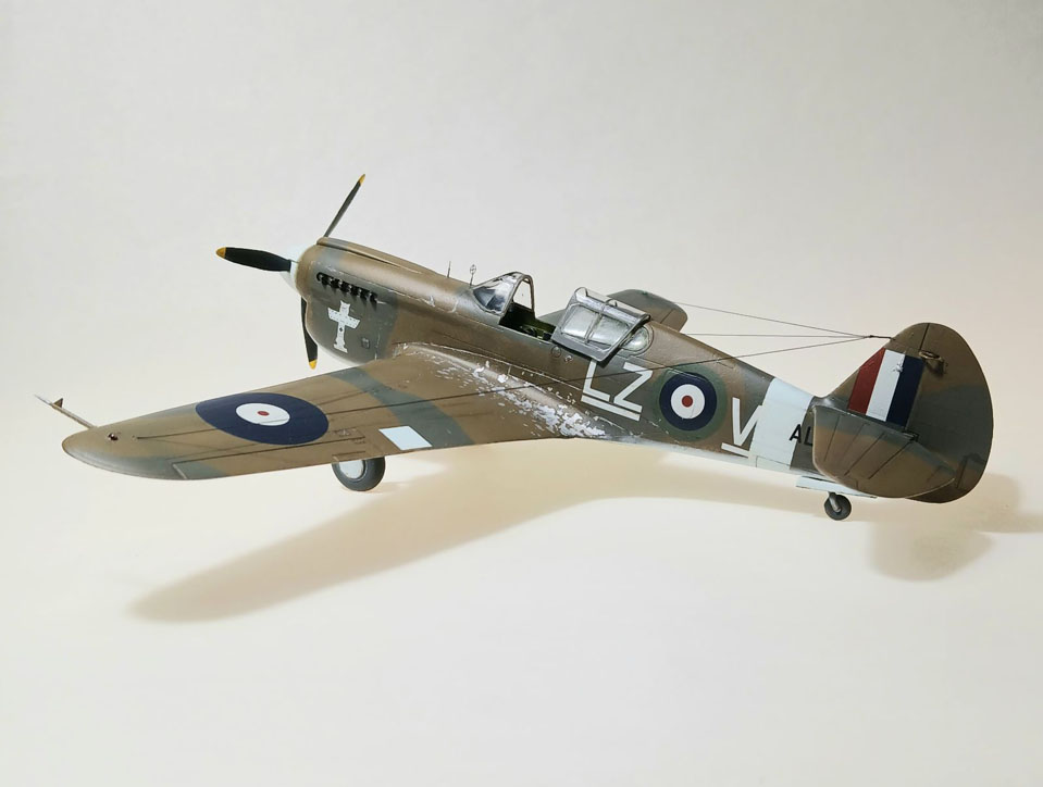 Curtiss Kittyhawk Mk. 1, No. 111 Squadron RCAF, Anchorage, AK July 1942 (AmTech 1/48)
