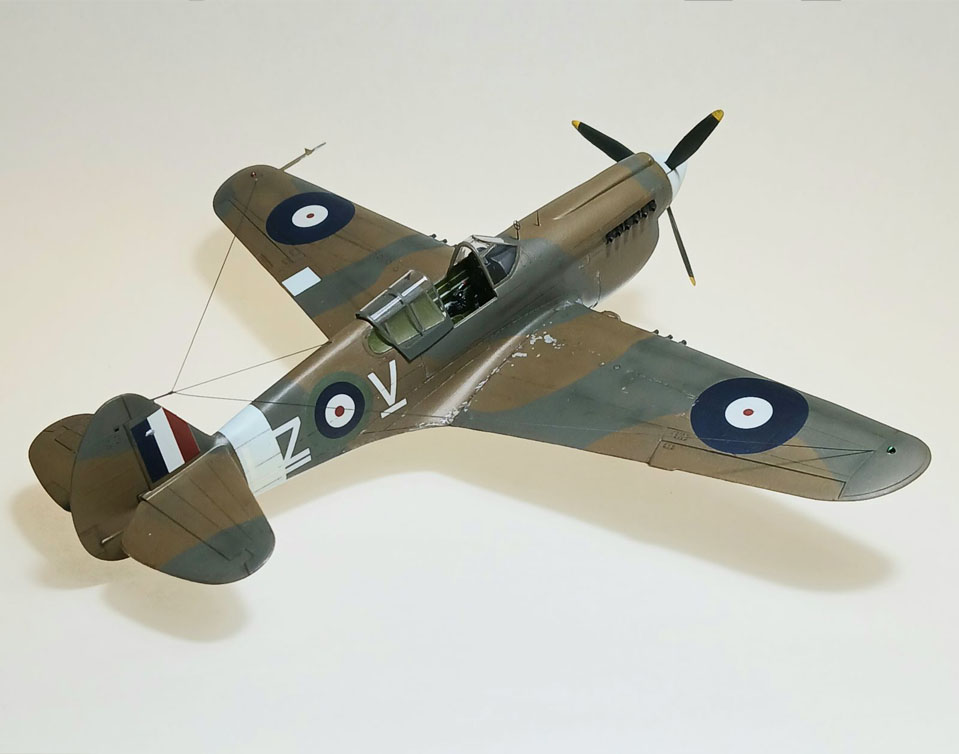 Curtiss Kittyhawk Mk. 1, No. 111 Squadron RCAF, Anchorage, AK July 1942 (AmTech 1/48)
