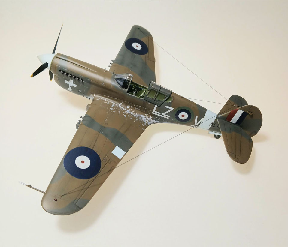 Curtiss Kittyhawk Mk. 1, No. 111 Squadron RCAF, Anchorage, AK July 1942 (AmTech 1/48)
