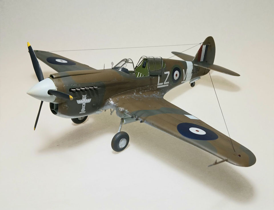 Curtiss Kittyhawk Mk. 1, No. 111 Squadron RCAF, Anchorage, AK July 1942 (AmTech 1/48)
