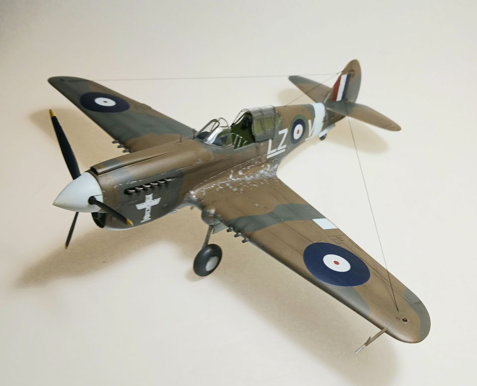 Curtiss Kittyhawk Mk. 1, No. 111 Squadron RCAF, Anchorage, AK July 1942 (AmTech 1/48)
